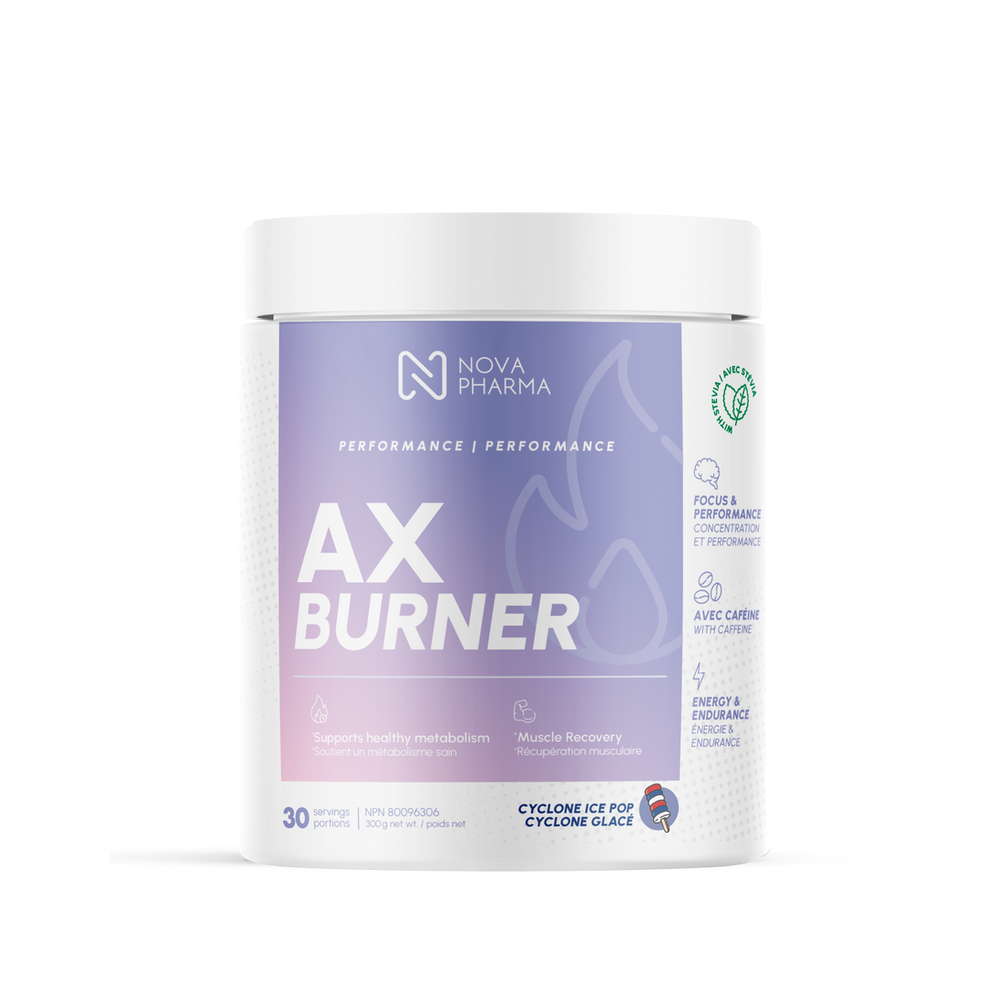 AX Burner Nova Pharma Cyclone Ice Pop 