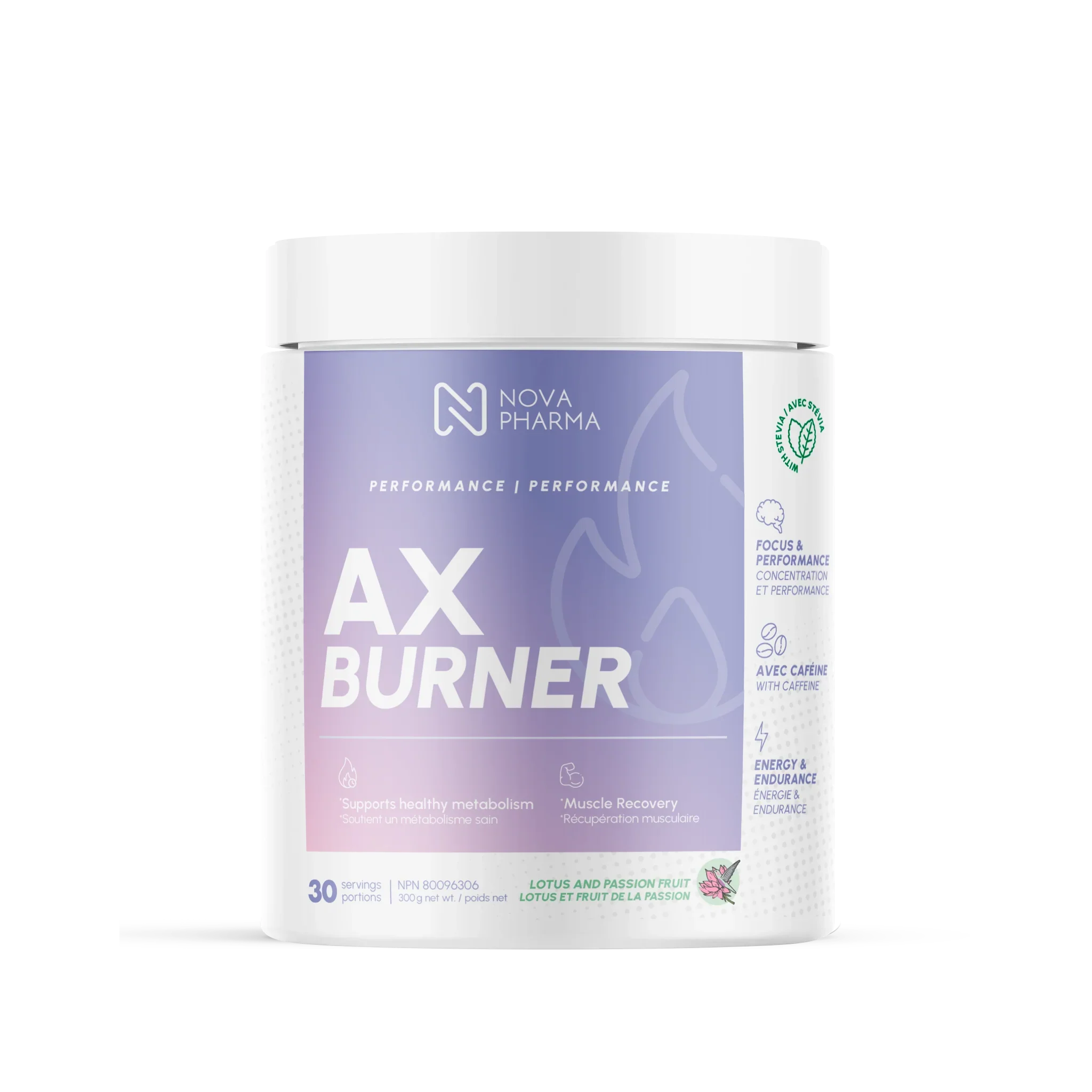 AX Burner Nova Pharma Lotus and passion fruit