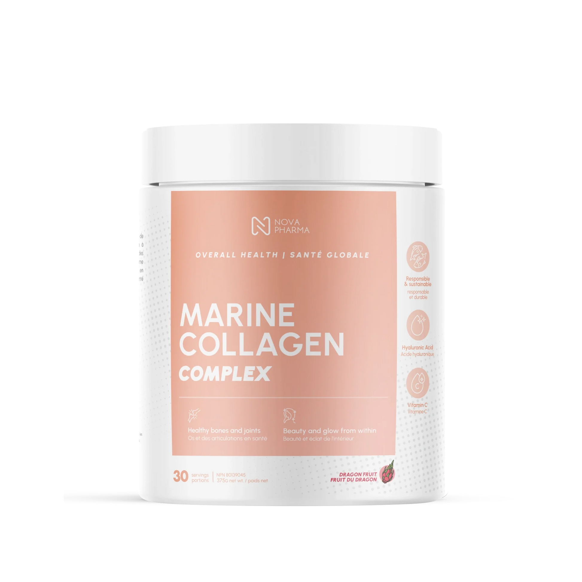 Marine Collagen complex Dragon Fruit by Nova Pharma