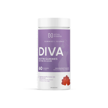 Nova Pharma - Diva, 60 Biotin gummies