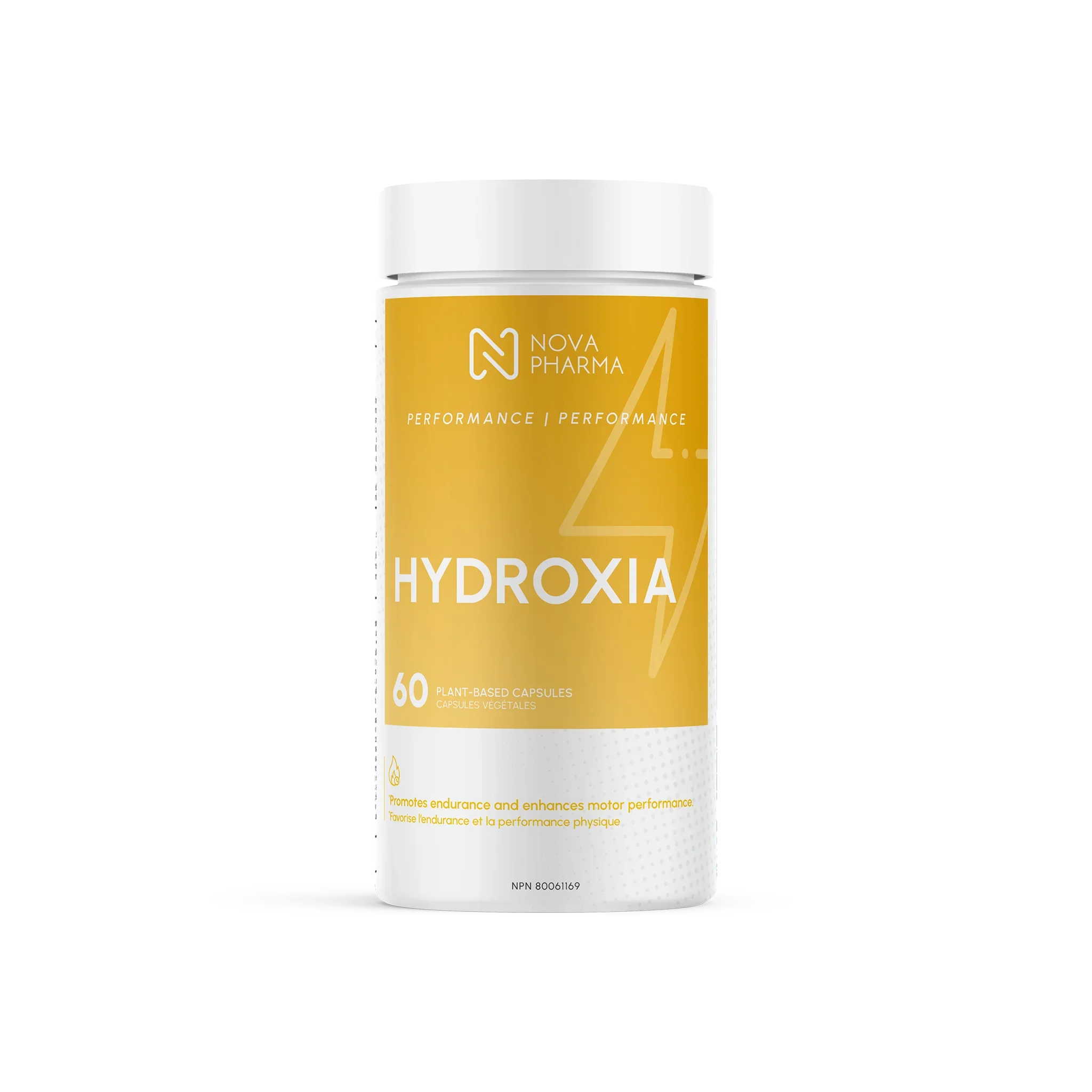 Nova Pharma Hydroxia supplement container