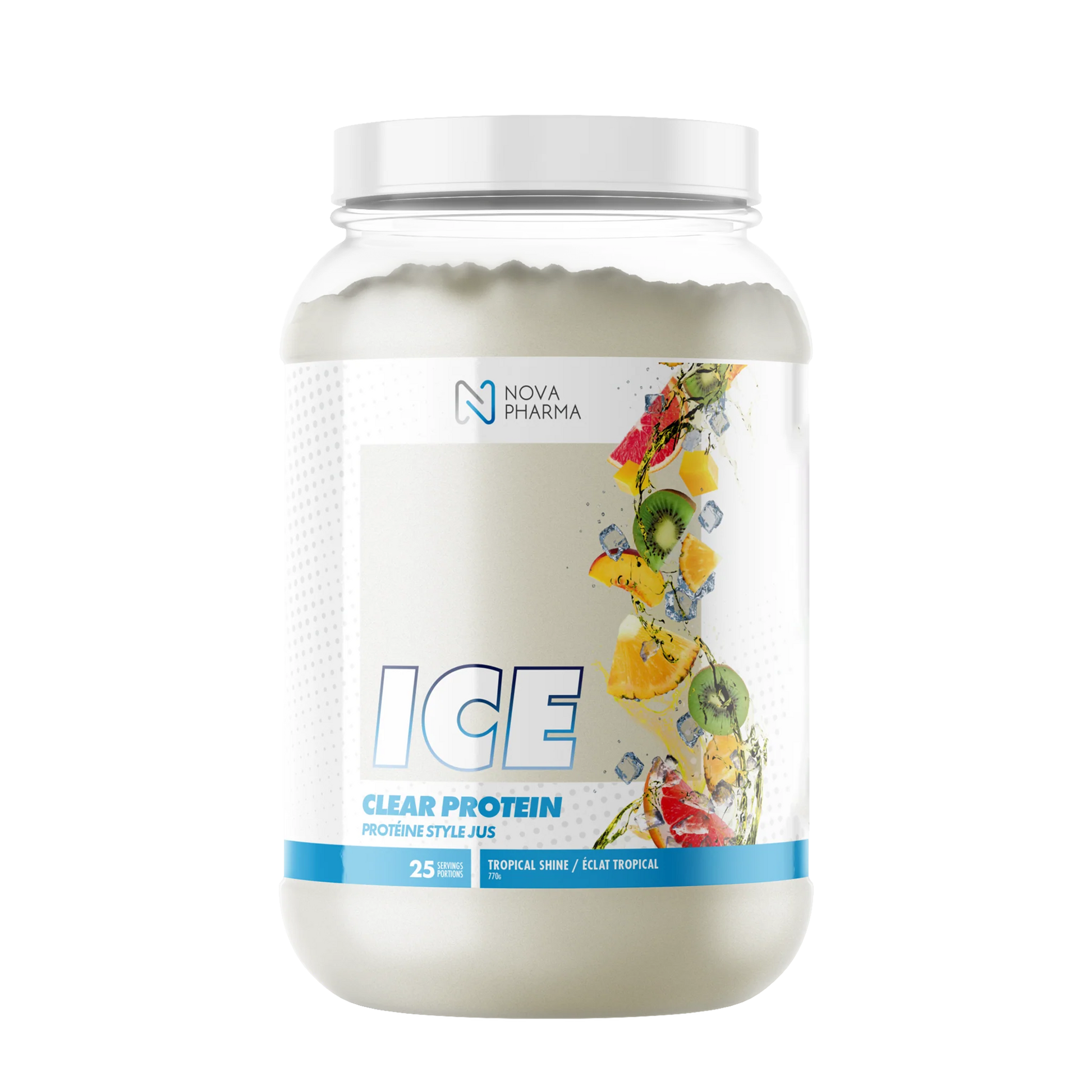 ICE clear protein tropical shine by Nova Pharma