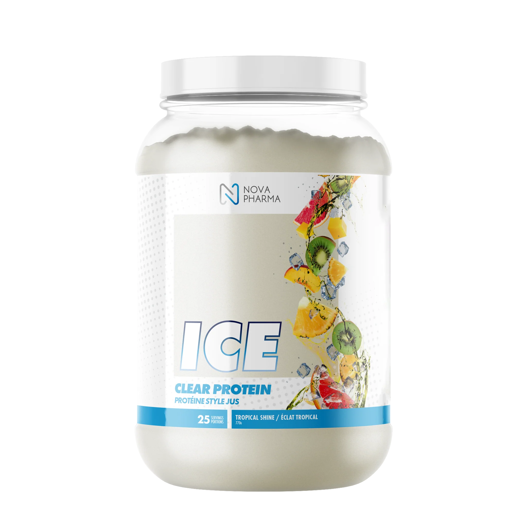 ICE clear protein tropical shine by Nova Pharma