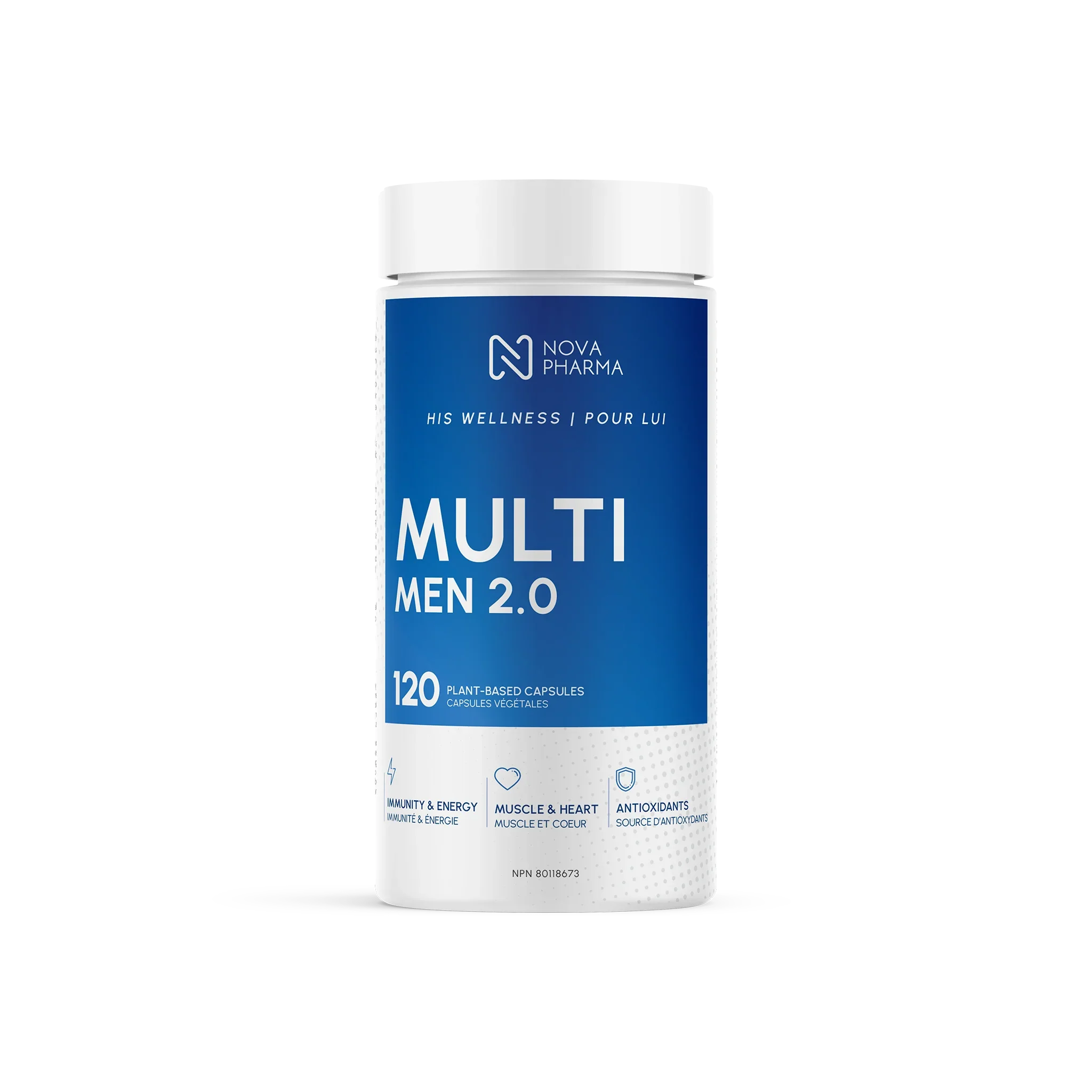 Multimen 2.0, Multivitamins for men by Nova Pharma