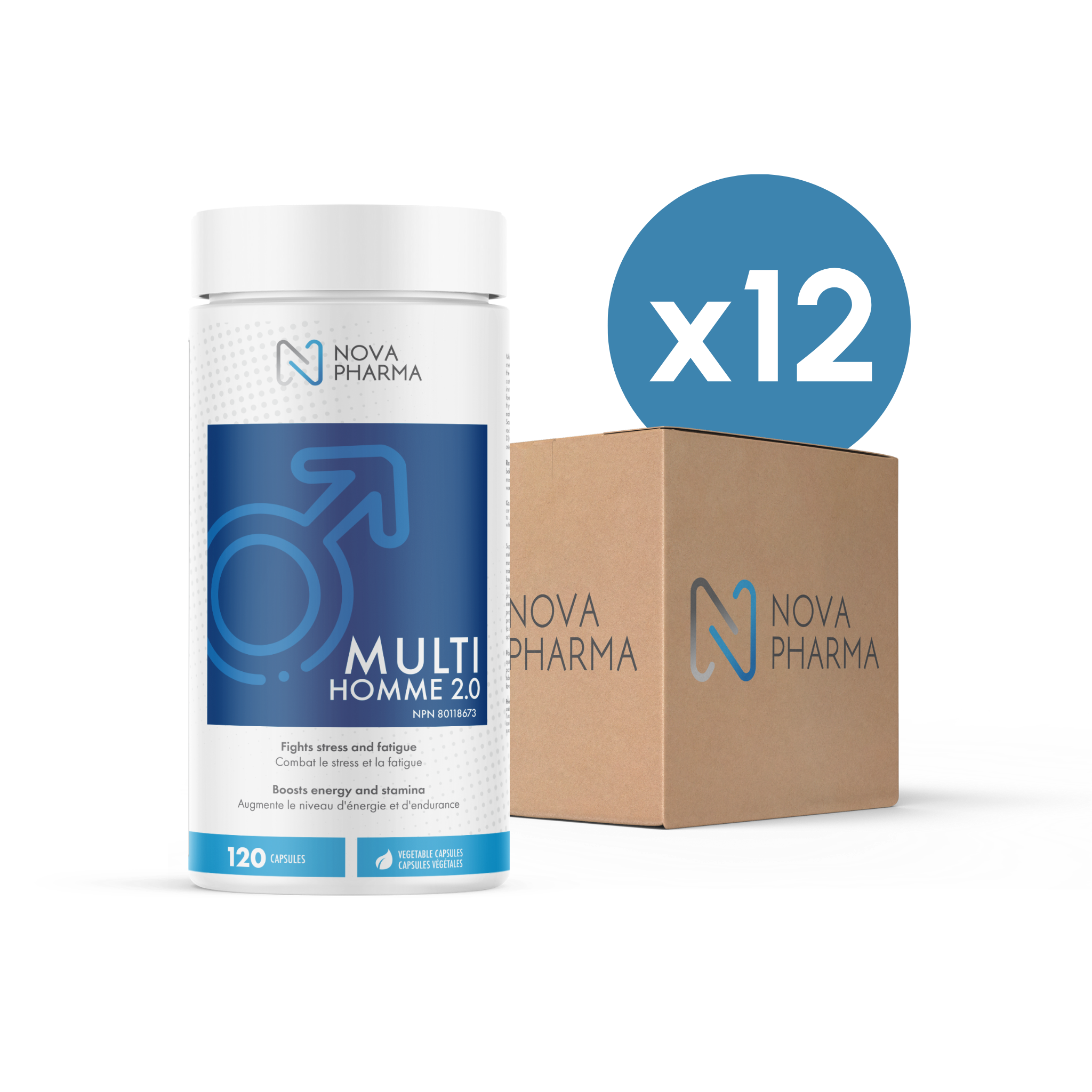 BOX OF 12 | Men's Multivitamins 2.0