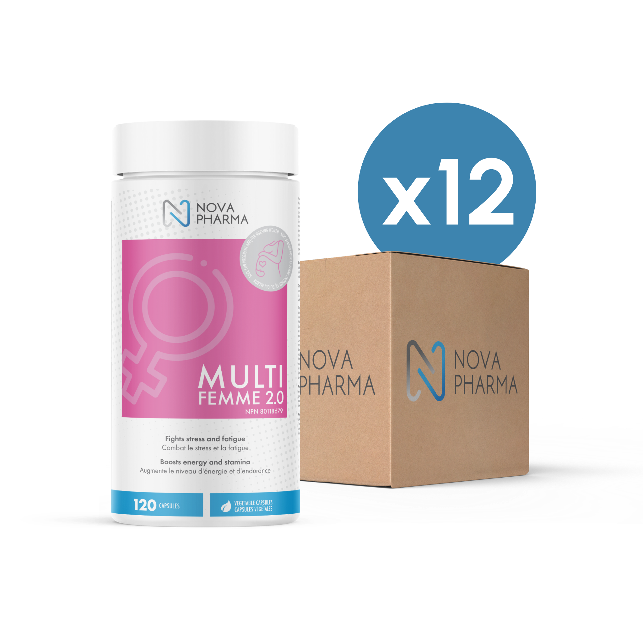 BOX OF 12 | Multi-Femme 2.0 - Women's Vitamins