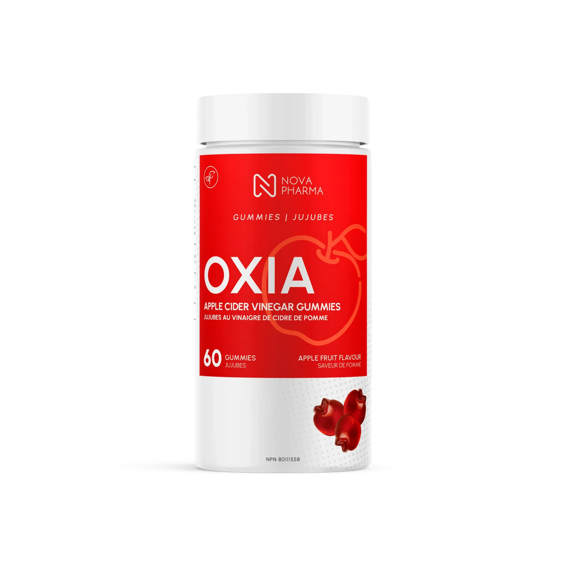 Oxia, apple cider vinegar gummies by Nova Pharma
