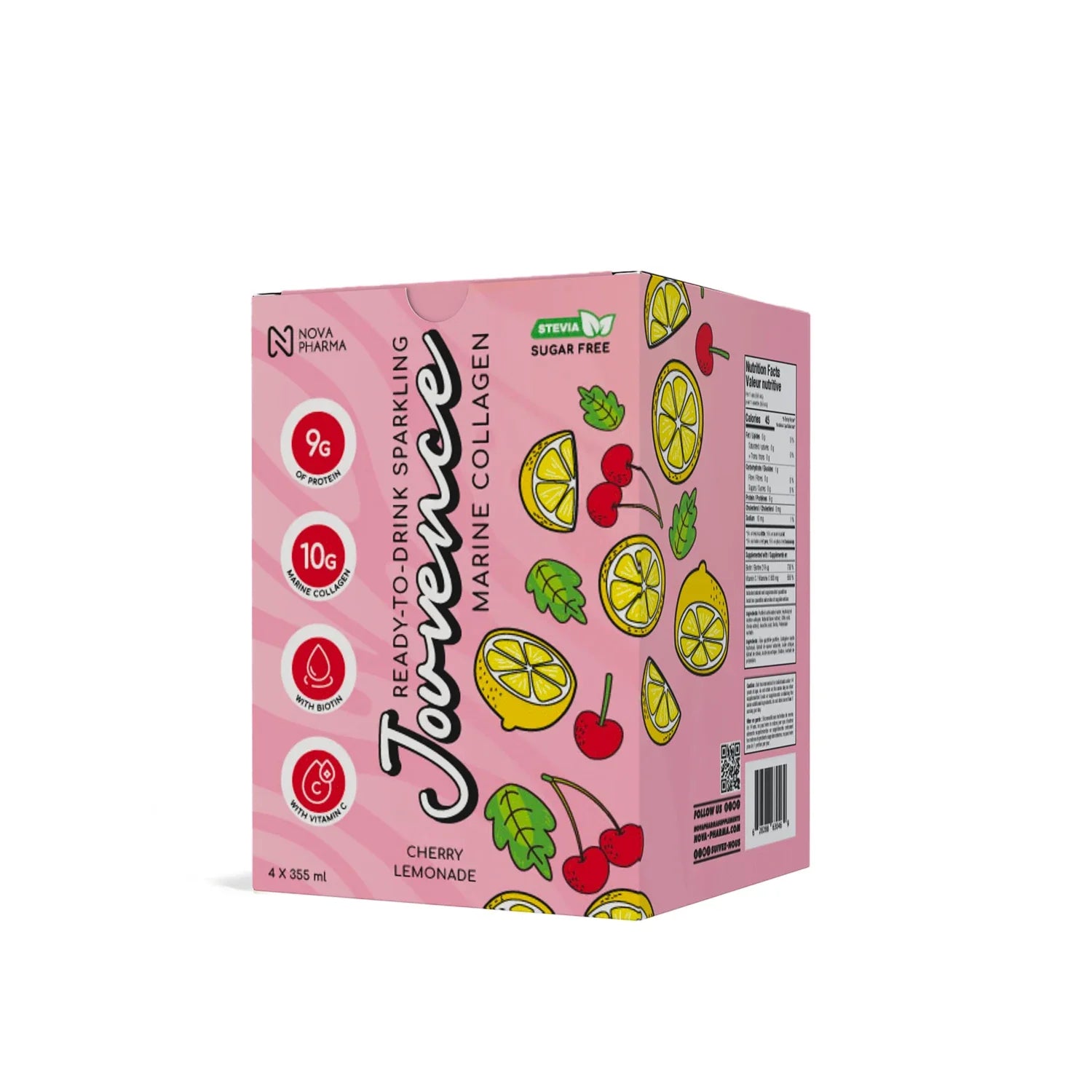 Discovery pack - Jouvence, Cherry Lemonade, Marine Collagen by Nova Pharma