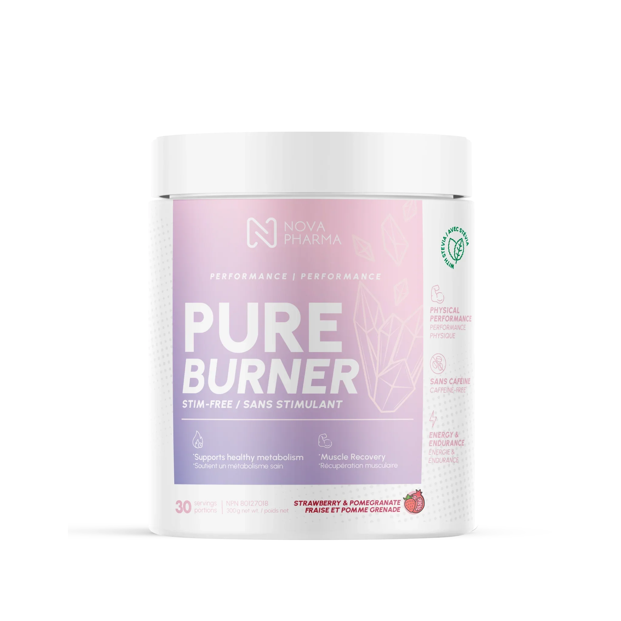 AX Burner Nova Pharma Strawberry & Pomegranate