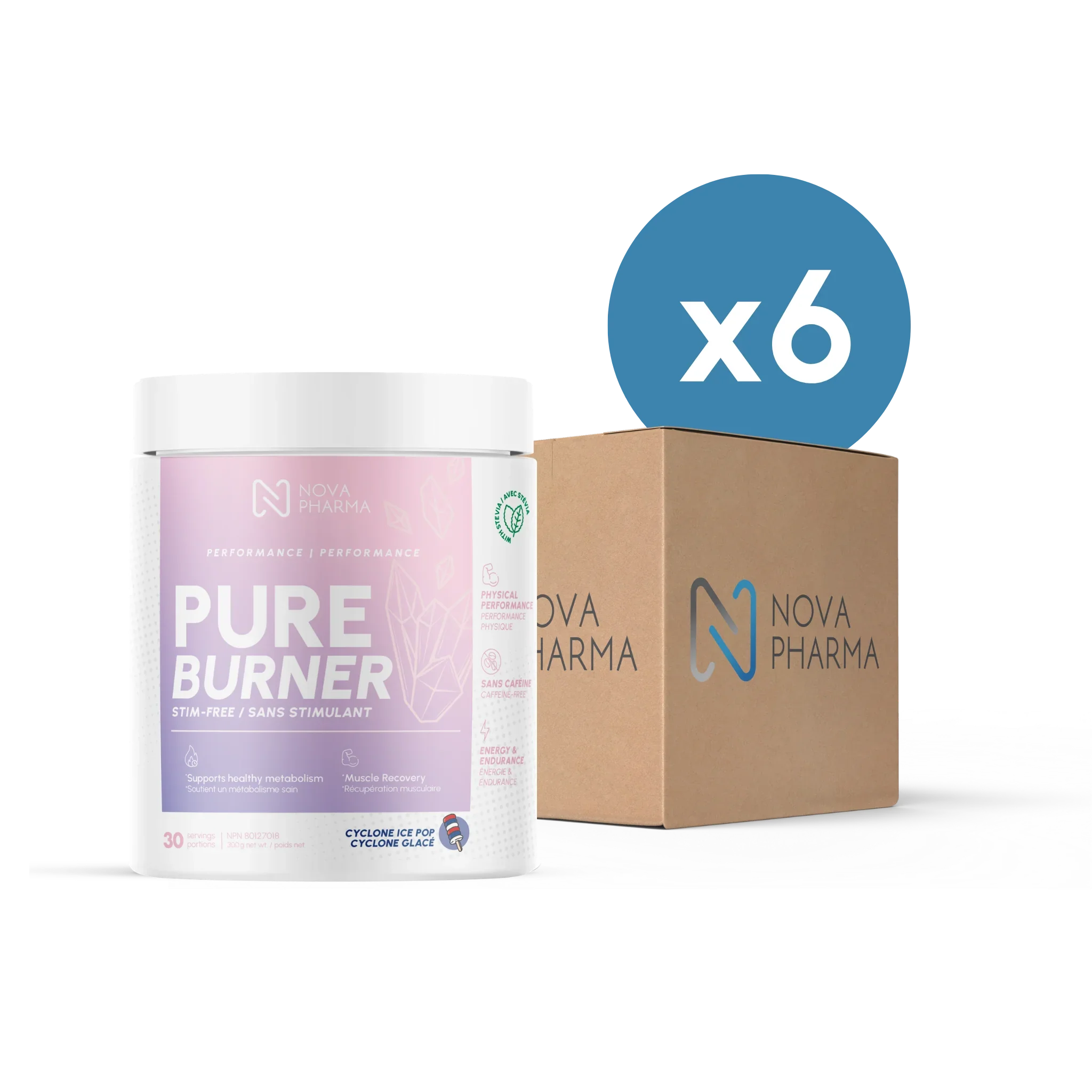 BOX OF 6 | Pure Slim Burner