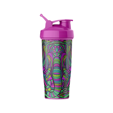 Mandalas BPA Free Shaker, 600 ml