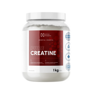 Container of Nova Pharma Pure Creatine 1kg