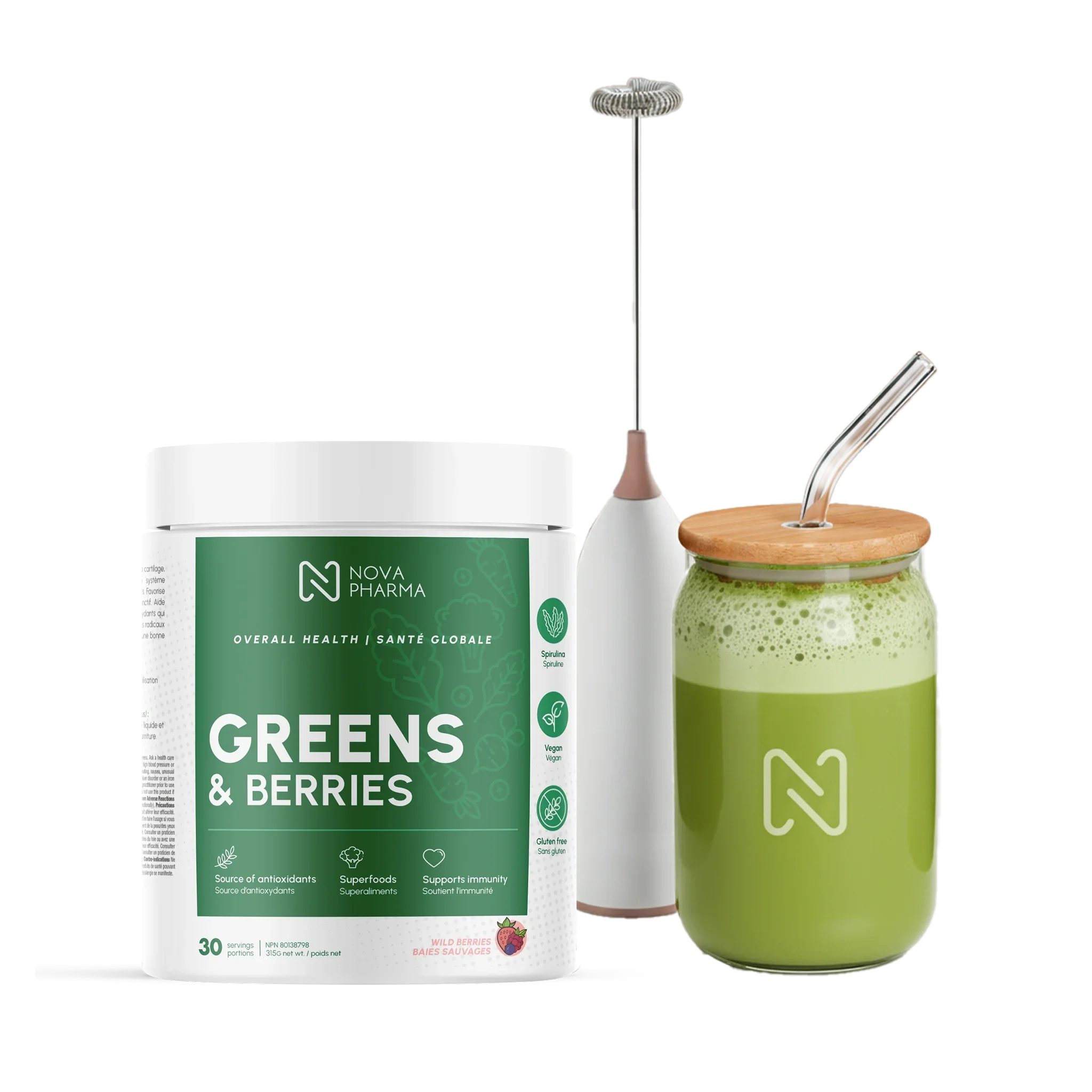 Bundle | Greens & Electric Mixer