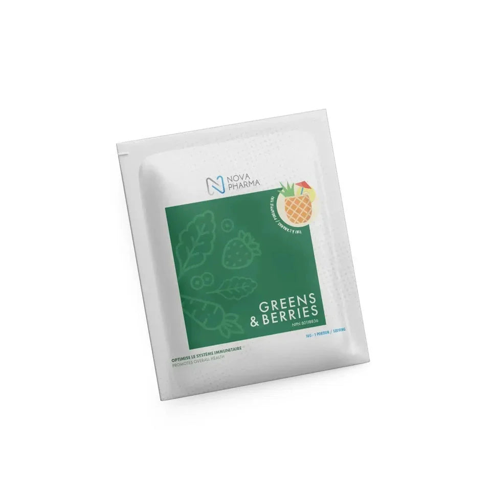 Nova Pharma Greens & Berries Sample peach